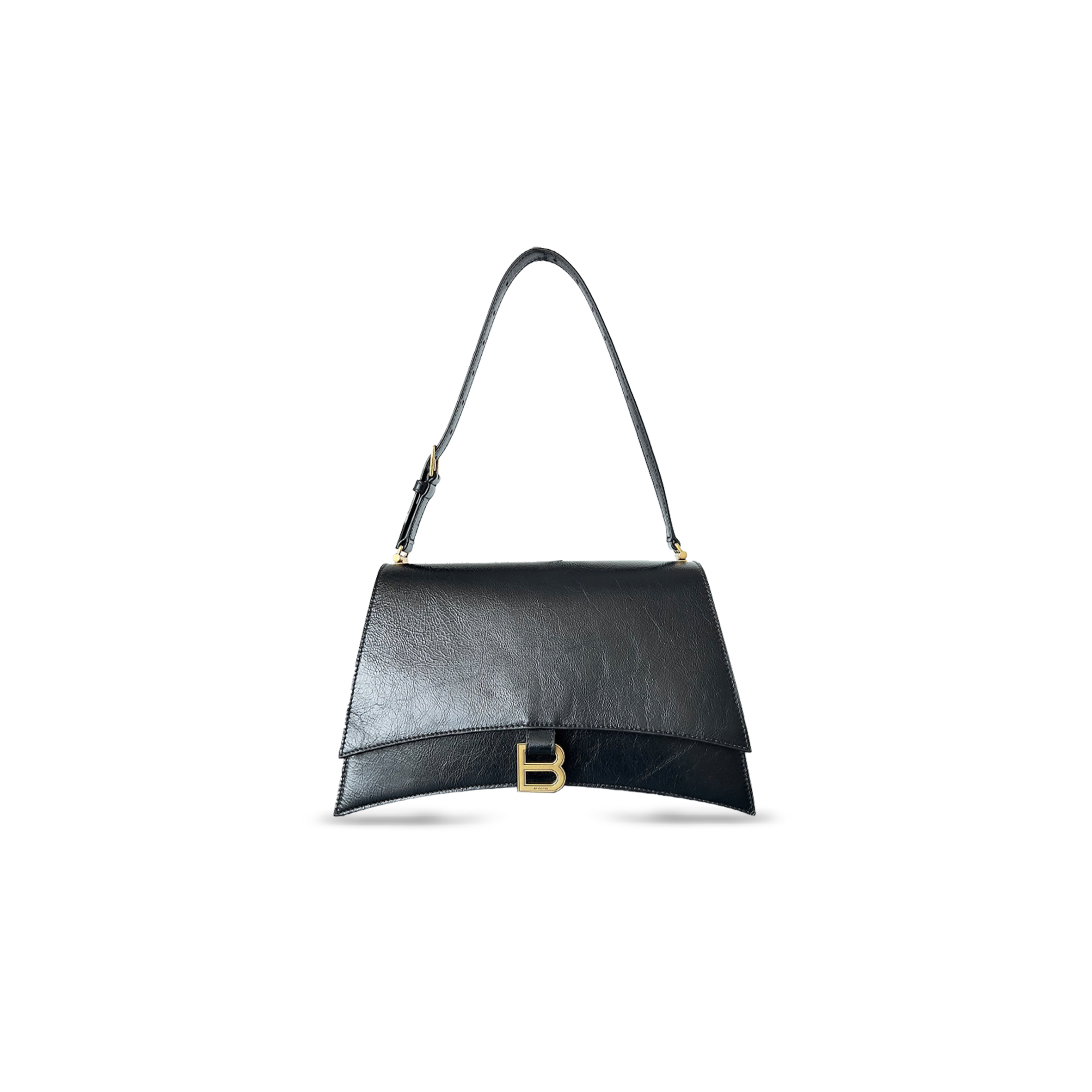 Ba*len*cia*ga women''s crush bag medium in black 7654662aar41000 (30.9*21*10.9cm)